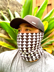 Niho Mano Motif Black/White Gaiter